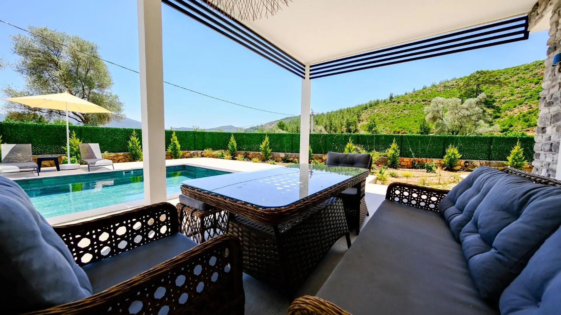 Large terrace
